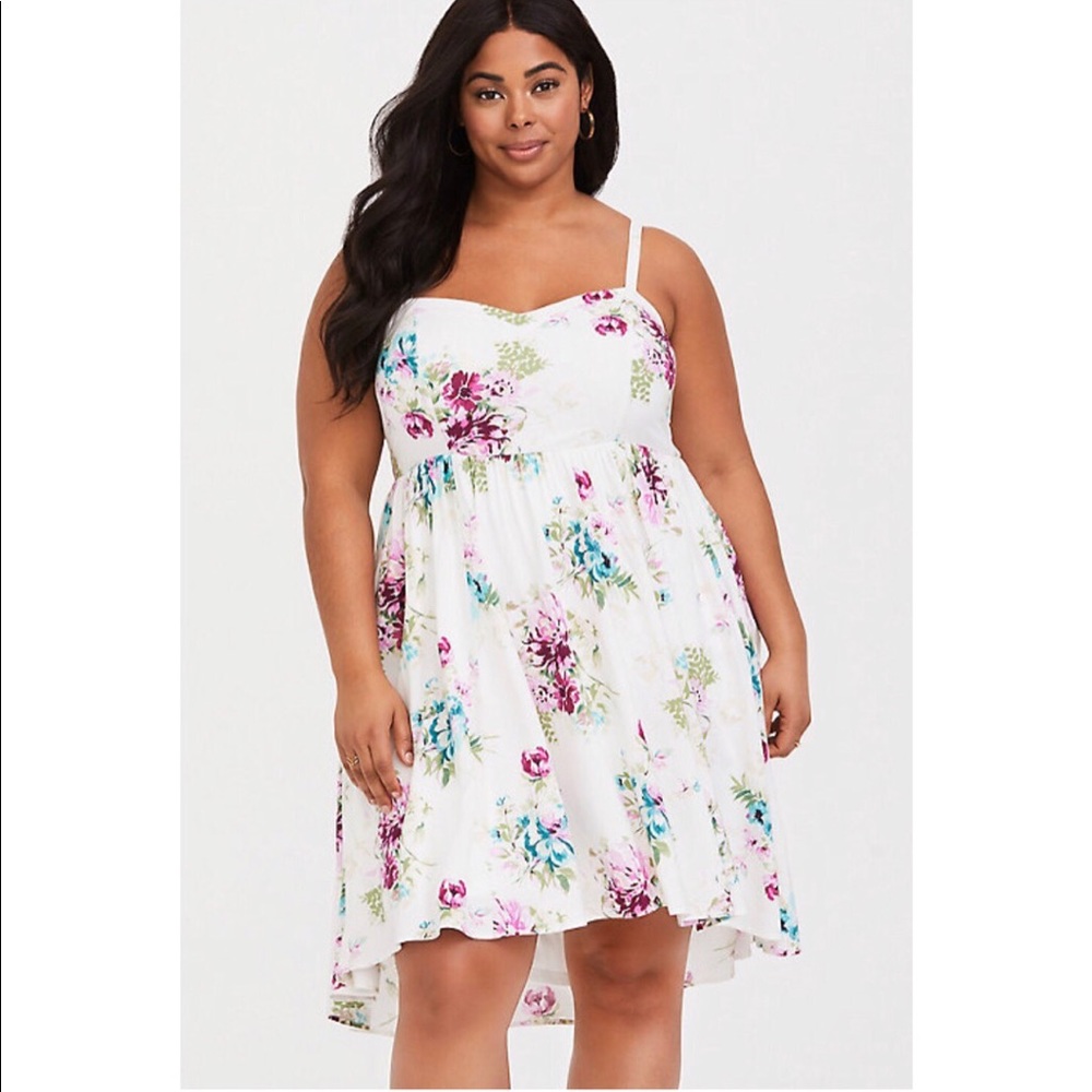 Floral skater dress